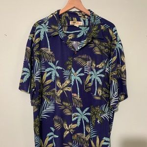 Men’s Joe Marlin Hawaiian Shirt 100% Rayon